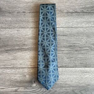 Alfani Men’s Neck Tie Geometric Flower Floral Print Silk Workwear Dressy Formal